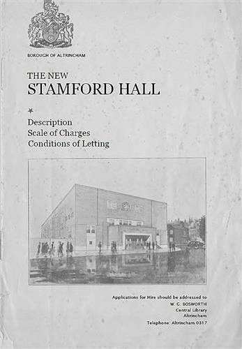 New Stamford Hall, 1940