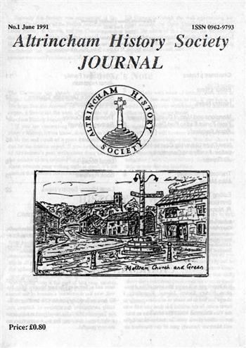 Altrincham History Society Journal 1