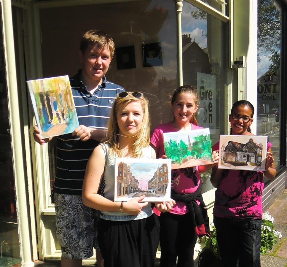 Art meets history prize-winners