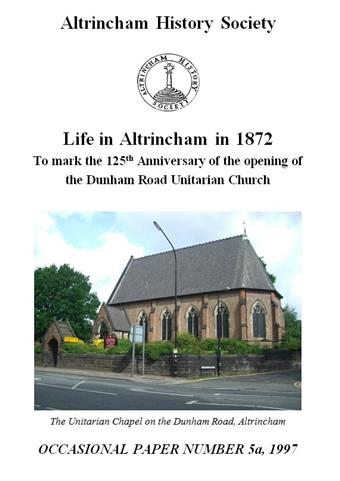 Life in Altrincham in 1872, Hilda Bayliss