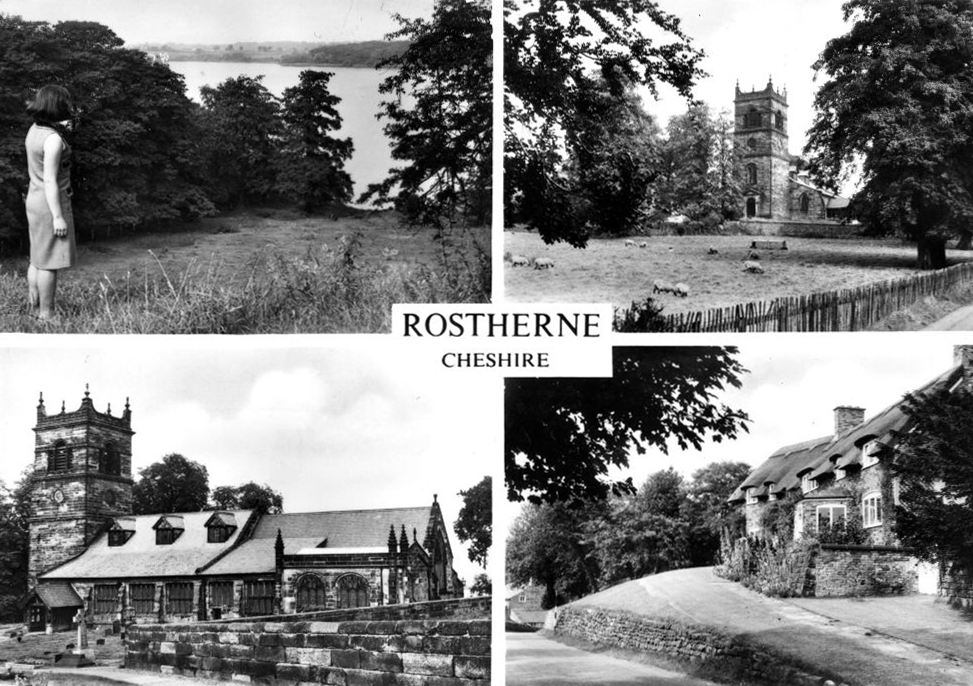 Rostherne village and Mere