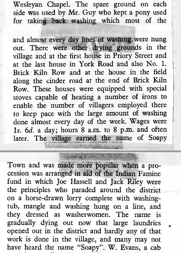 Bowdon Vale Soapy Town