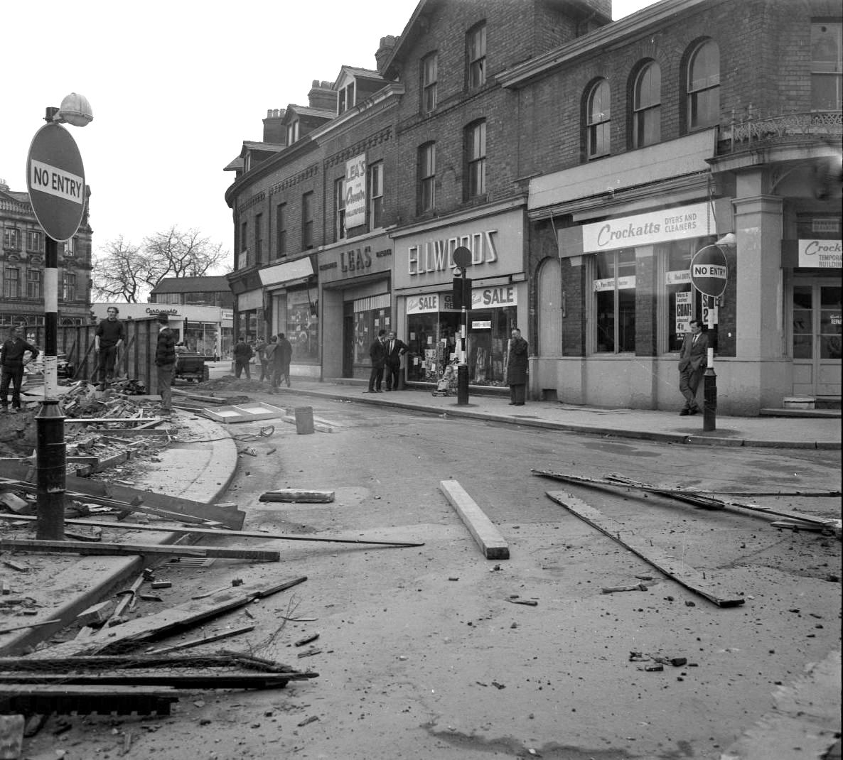 Grafton Street, Altrincham 1966 Crockatts, Ellwoods, Lea's