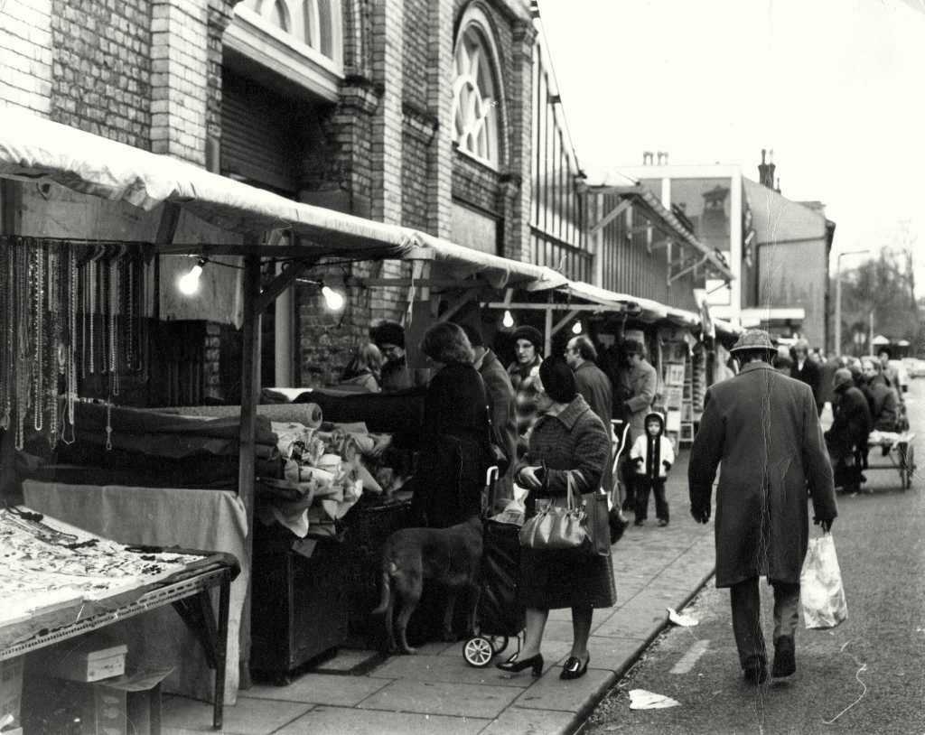 Altrincham market, 1970s
