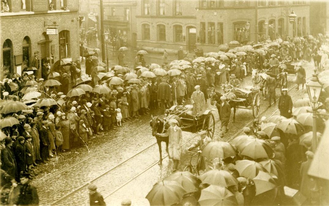 Chester market gardeners, porters, 1920s
