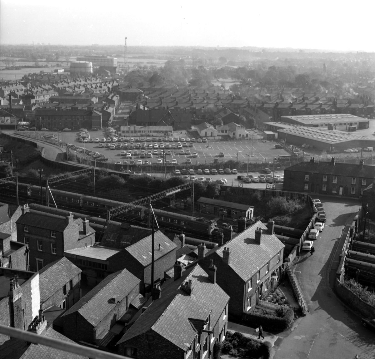 Goose Green and Back Grafton St, Altrincham 1968
