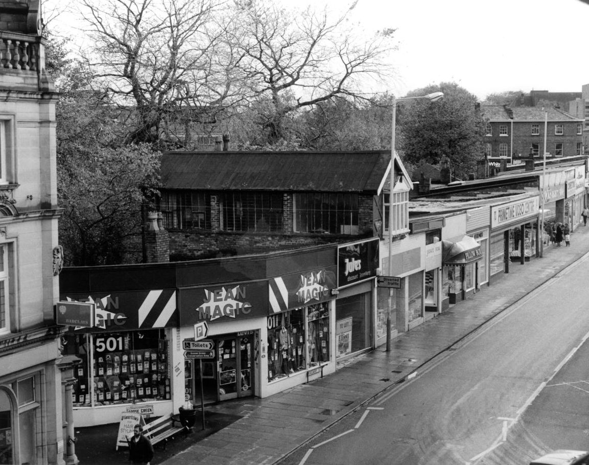 Photographers studio, Railway Street, Altrincham 1990s