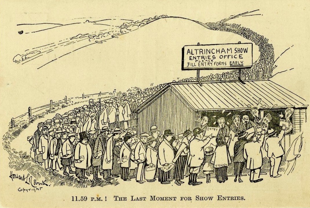 Altrincham Show long queue