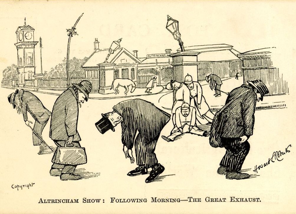 Howard L. Roberts, exhausted commuters