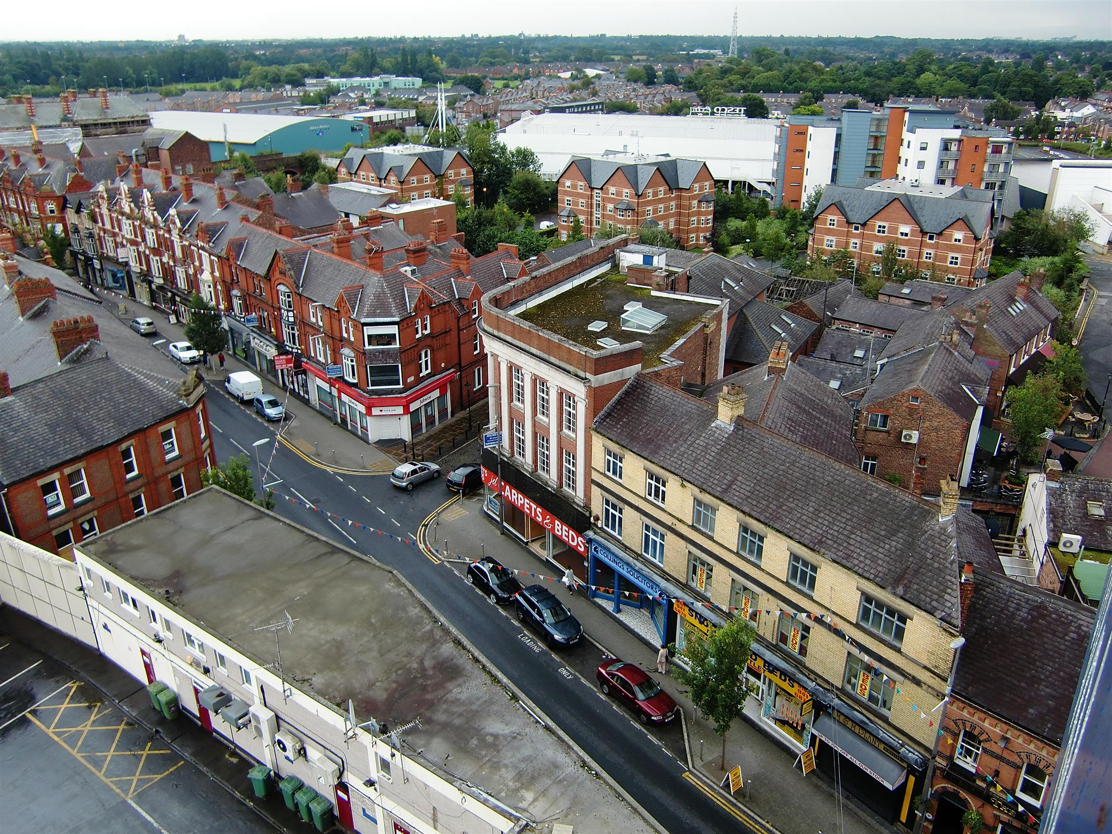 Montague Burton building, Stamford New Rd, Altrincham, 2012