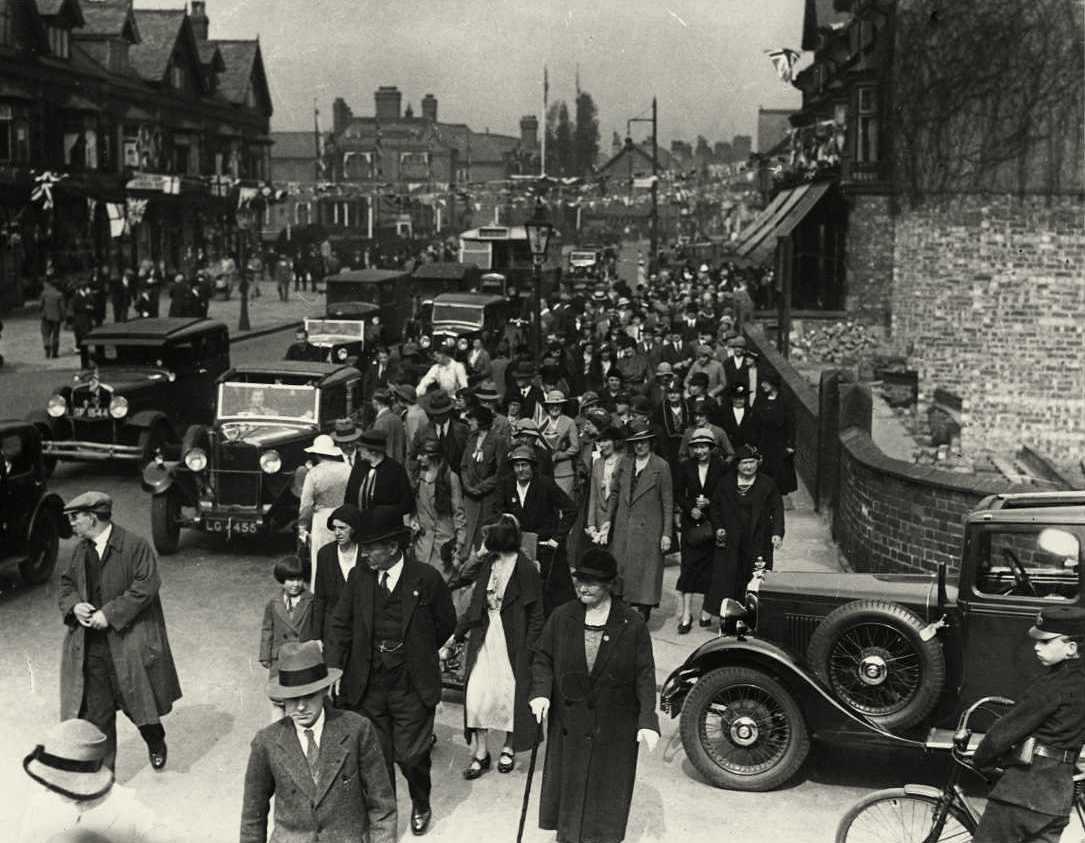 Coronation Day in Hale, 1937