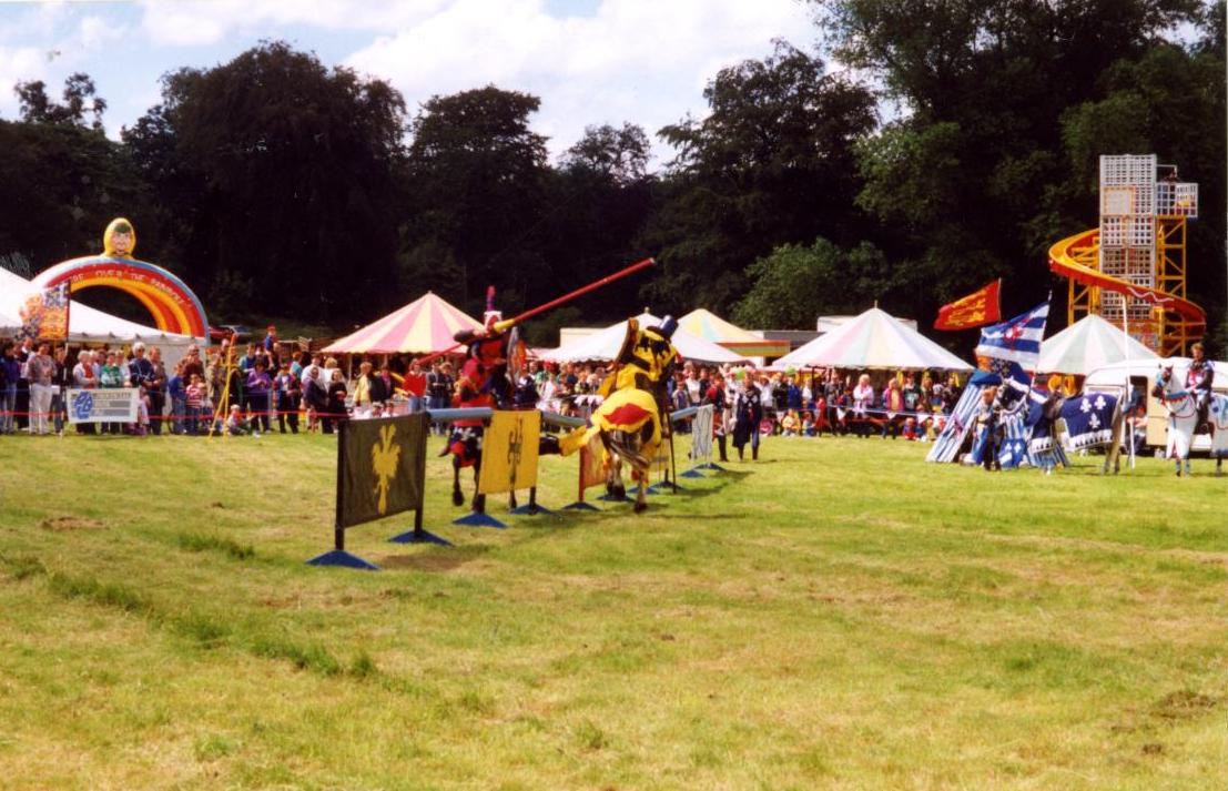 Jousting on Devisdale, 1990