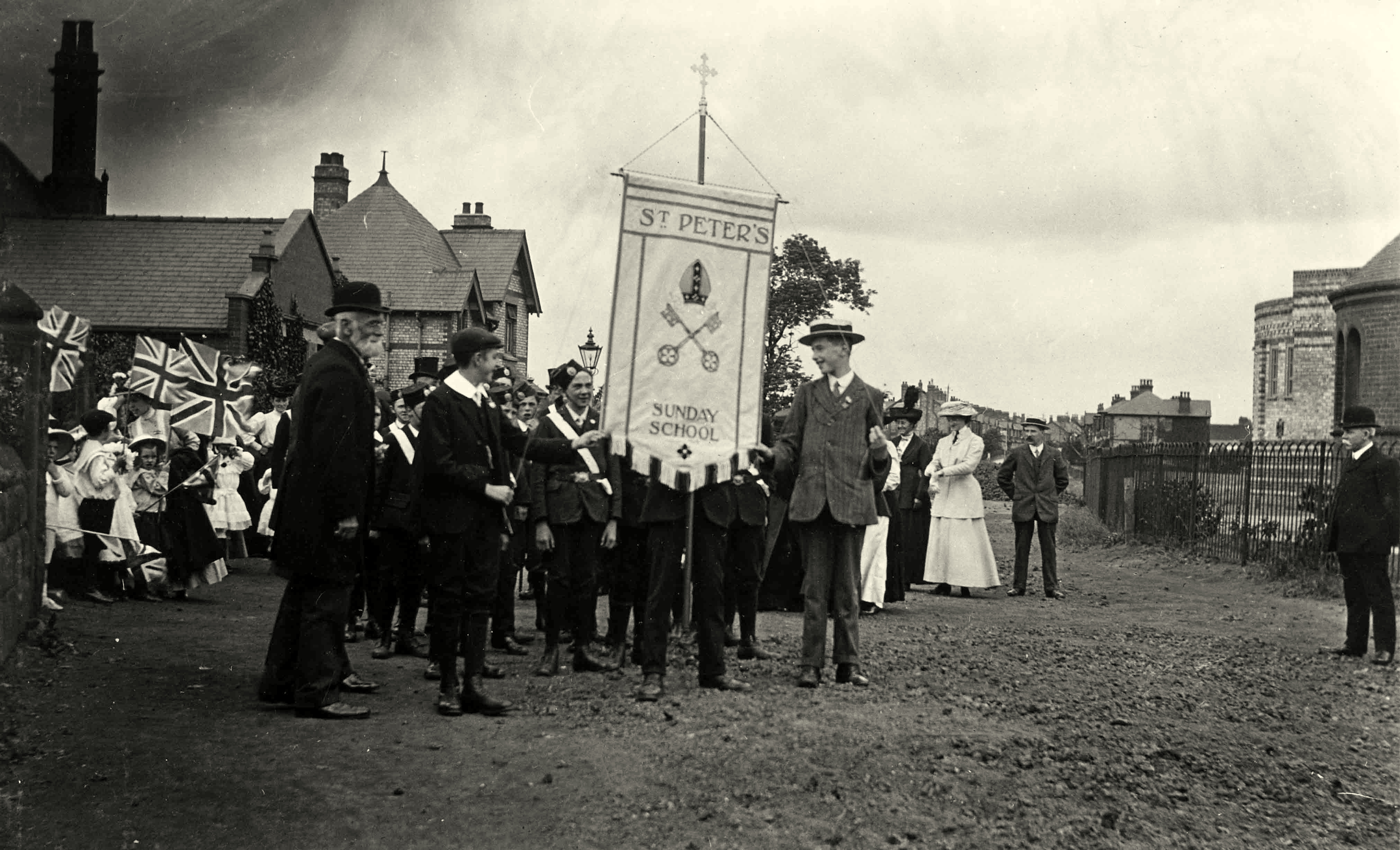 Boy's Brigade, St Peter's Sunday School, Hale, 1910s
