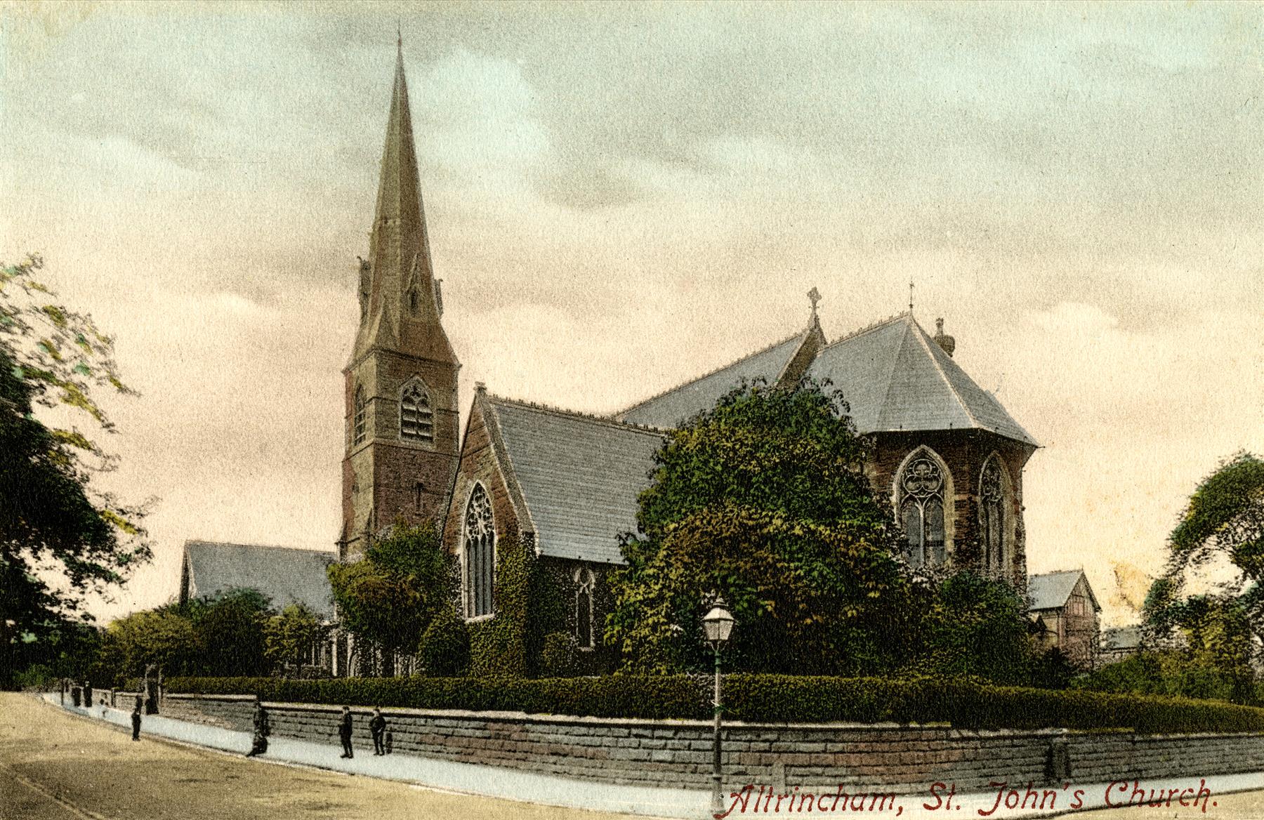 St John the Evangelist, Altrincham. J Medland Taylor. Rev. Frederick Wainwright.