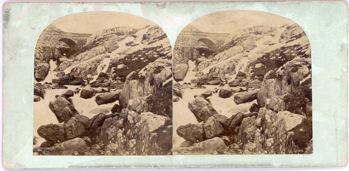 Rhaeadr Ogwen, early 1860s