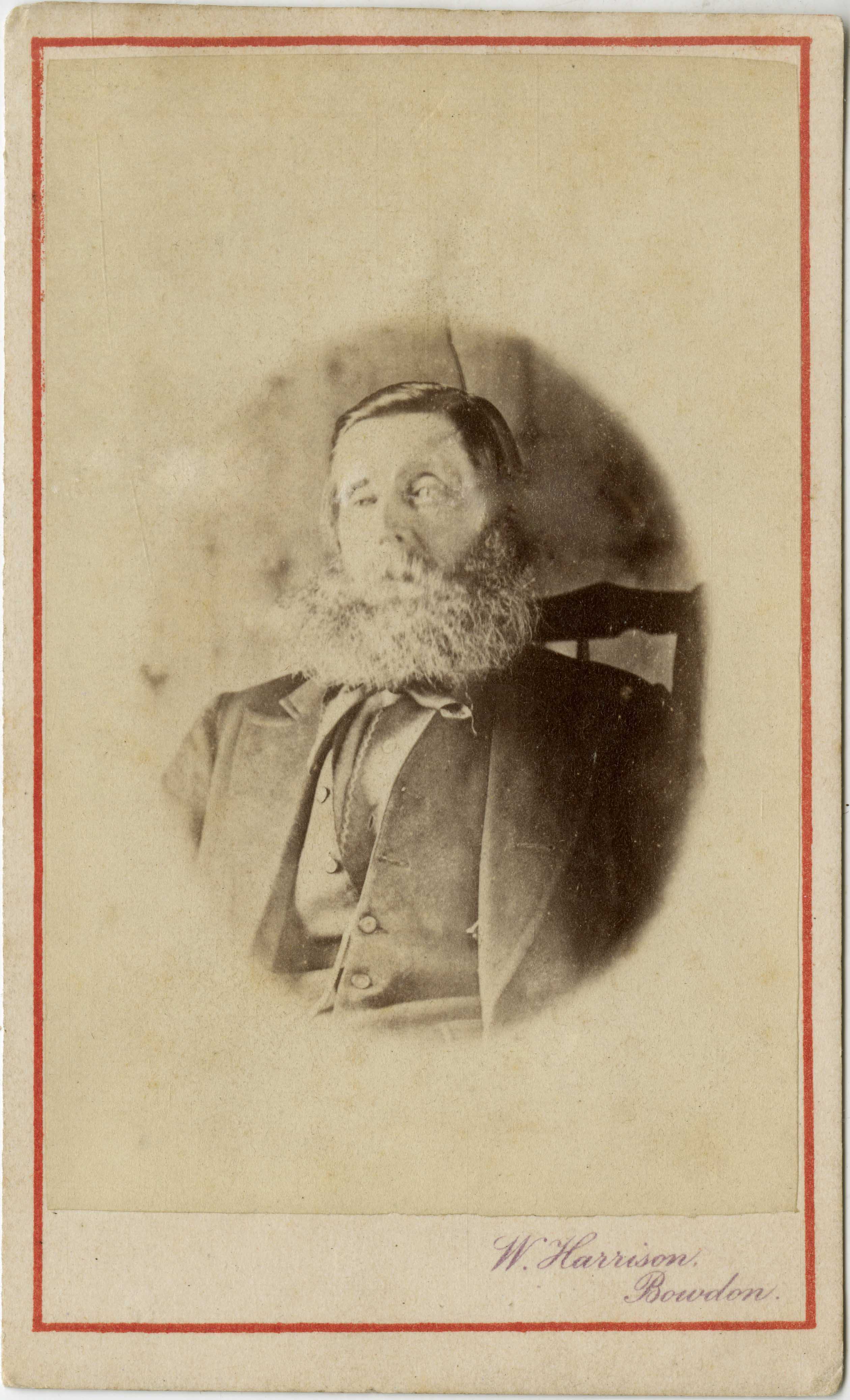 Post-mortem photo, cdv 1870s
