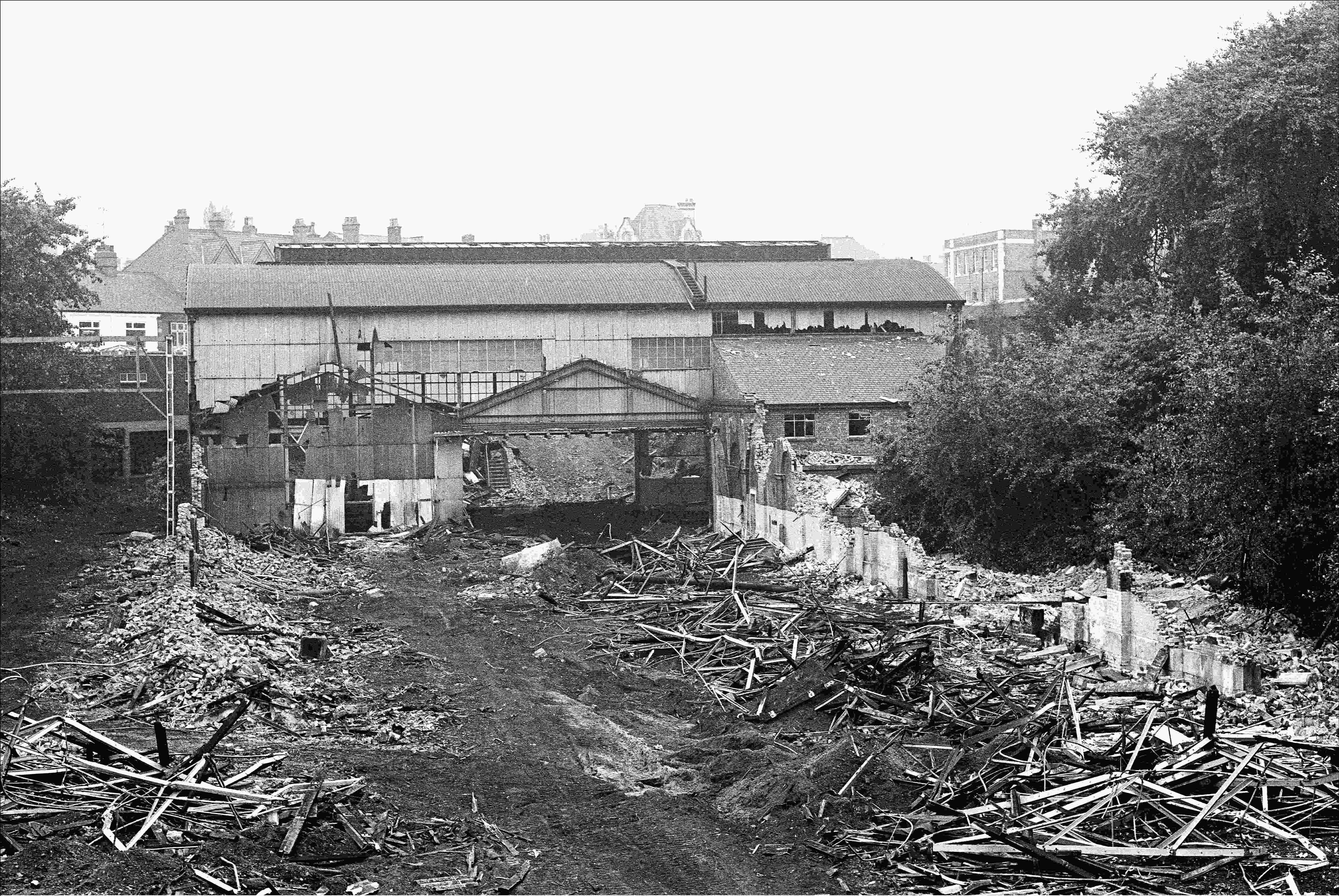 MSJ & AR Bowdon terminus demolition