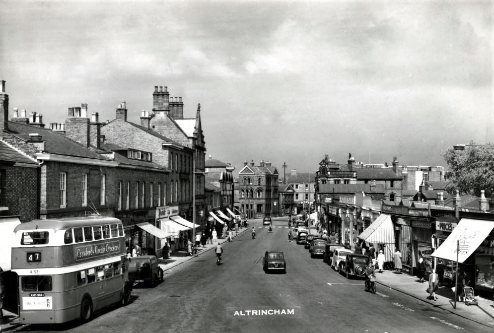 Railway Street, Altrincham history