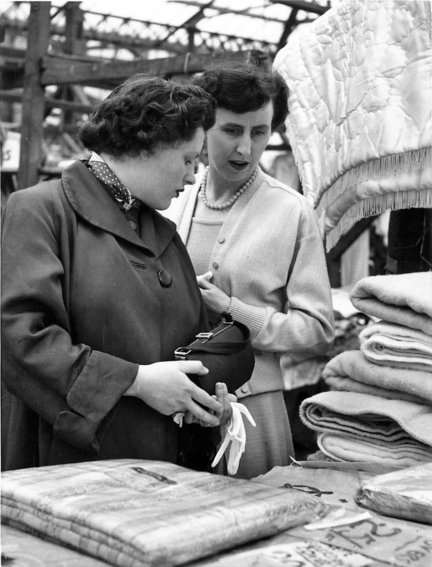 One Day in Alltrincham Market 1956 (19) Altrincham Area Image Archive Ian Gee IG0471PHOTOr