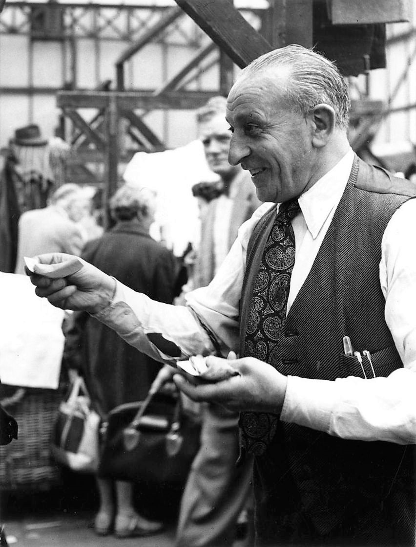 One Day in Alltrincham Market 1956 (20) Altrincham Area Image Archive Ian Gee IG0484PHOTOr