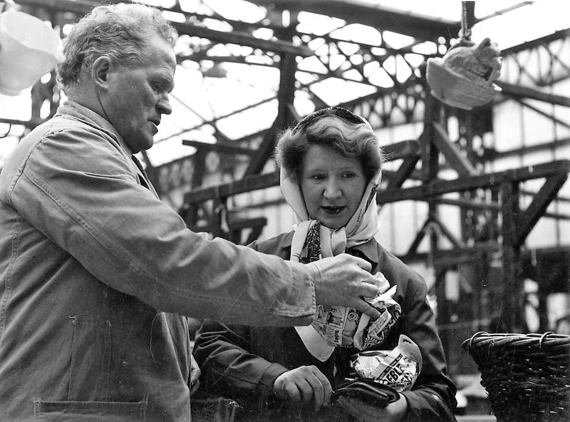 One Day in Alltrincham Market 1956 (23) Altrincham Area Image Archive Ian Gee IG0488PHOTOr