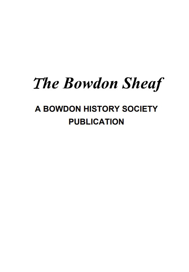 Family history, genealogy Bowdon